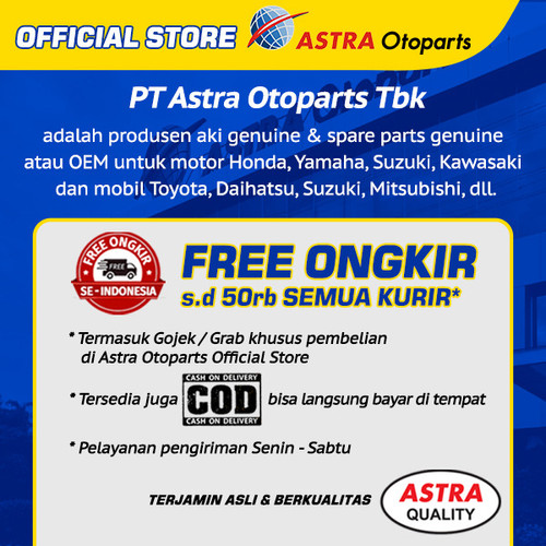 Shock Breaker Aspira Motor Beat FI, Scoopy FI H2-52400-K25-1700