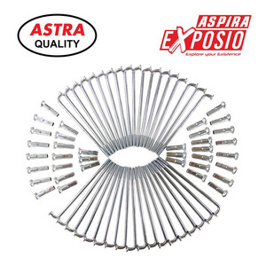 Spoke Set Chrome ASPIRA EXPOSIO Belakang Motor Vario, Beat
