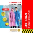 Kenmaster Jas Hujan EVA KM-130 Poncho /Jas Hujan Tebal/Jas Hujan Jumbo