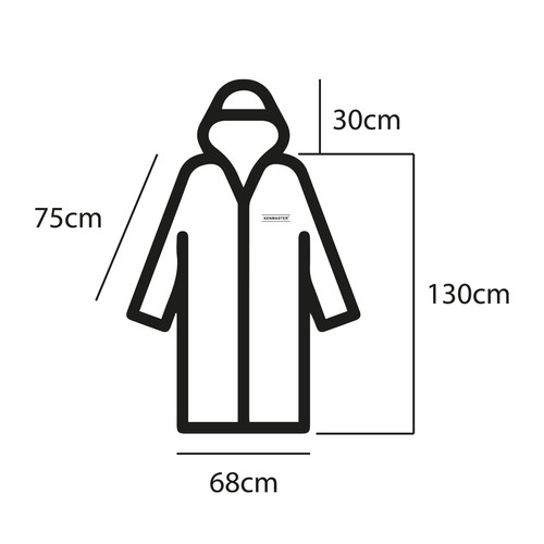 Kenmaster Jas Hujan EVA KM-130 Poncho /Jas Hujan Tebal/Jas Hujan Jumbo