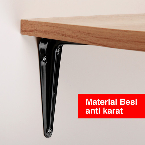 Kenmaster Siku Rak 12 X 14 CM-1 set isi 2 PCS /SKRK021 -Siku Penyangga