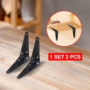 Kenmaster Siku Rak 5 X 6 CM- 1 set isi 2 PCS /SKRK003 - Siku Penyangga
