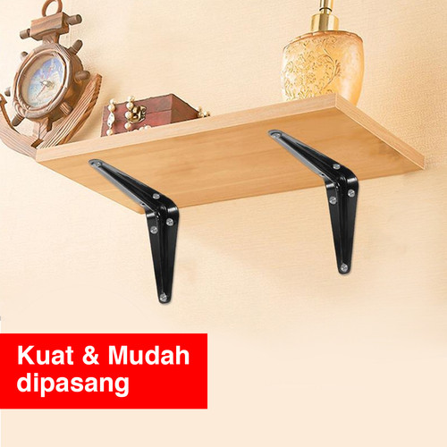 Kenmaster Siku Rak 8 X 10 CM- 1 set isi 2 PCS / SKRK029-Siku Penyangga