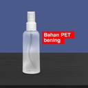 PAKET Botol Spray Refill 50 60 80 100 ml 4 PCS Plastik - Isi Ulang