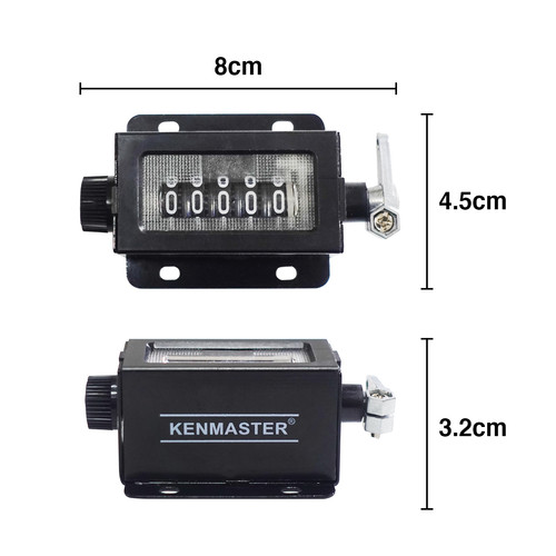 Mesin Hitung Cepat - Machine Counter KM-M67 - Alat Hitung 5 Digit