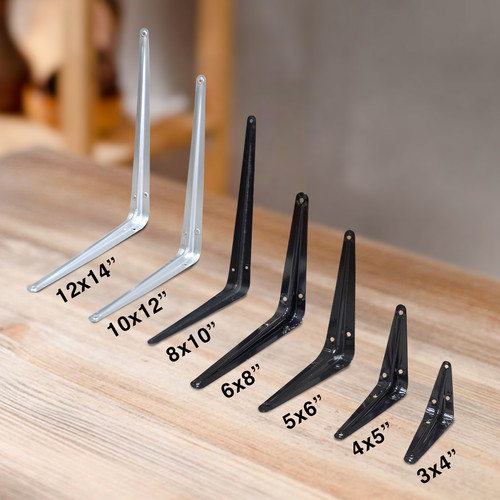 Kenmaster Siku Rak 5 X 6 CM- 1 set isi 2 PCS /SKRK003 - Siku Penyangga
