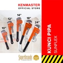 Sunflex Kunci Pipa 10 / 12 / 14 / 18 dan 24" / Pipe Wrench