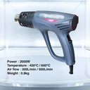 Kyocera Heat Gun AHG-2000K +Kit Pemanas Plastik 2000W FREE Busa