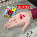 PAKET HEMAT - Pengaman Regulator Gas 3Kg + Karet Seal isi 10 PCS Kenma