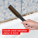 Sikat Kawat KM-1431 GG Plastik Hitam