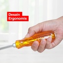 Kenmaster Obeng Ketok Crystal CRV 4 Inc (+) - 1 PCS - OBKC011