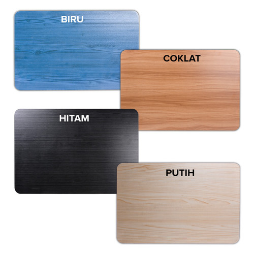 Meja Belajar Lipat KM-CT9 / Meja Laptop Roda Portable Stand Aluminium
