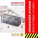Tempat Penyimpanan Pakaian Dalam -M 11Grid/Oragnizer Storage -OL035-02