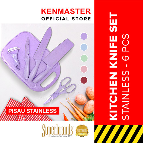Kitchen Knife Set / Pisau Set Stainless Anti Lengket - OL031