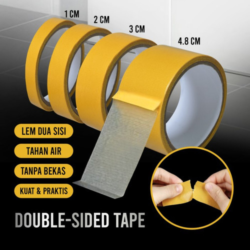 Solatip Lantai / Double Tape Floor / Perekat Lantai KM-521 1 CM X 5 CM