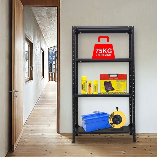 Kenmaster Rak 4 Susun RS-374M Multipurpose Black - RAK049