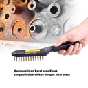 Xander Sikat Kawat XD-1188 Baja Kuningan Uk Besar