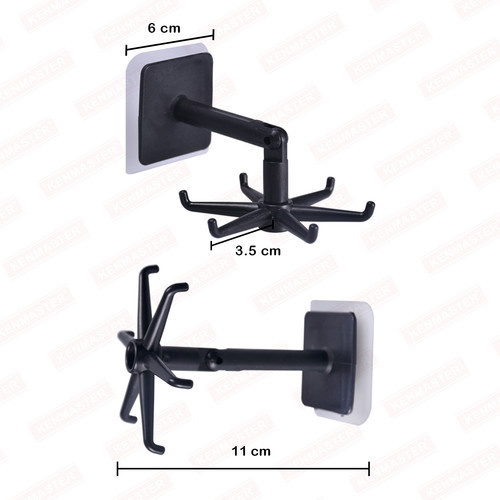 Gantungan Putar KM-624 /Rotary Hanger/Gantungan Hook Kamar Mandi OL058