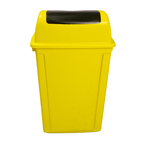 Kent Tempat Sampah Plastik KT-60 U Yellow / Tong Sampah 75CM - TONG018