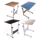 Meja Belajar Lipat KM-CT9 / Meja Laptop Roda Portable Stand Aluminium