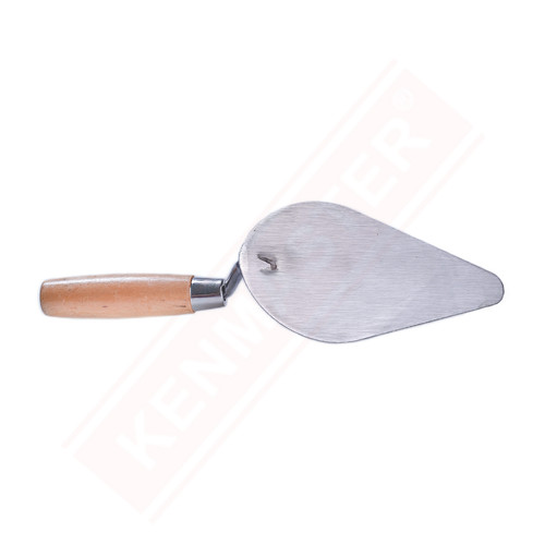 Kenmaster Sendok Semen Oval Lancip KM-1077 Gagang Kayu