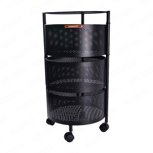 Kenmaster Rak 3 Susun Serbaguna KM-H09 FREE FACE SIELD/Rak Susun +Roda