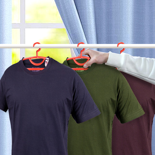 Kenmaster Gantungan Baju Warna Hanger H02 1 Set - Isi 3 Pcs GANT057