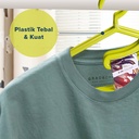 Kenmaster Gantungan Baju Warna Hanger H09 1 Set - Isi 5 Pcs