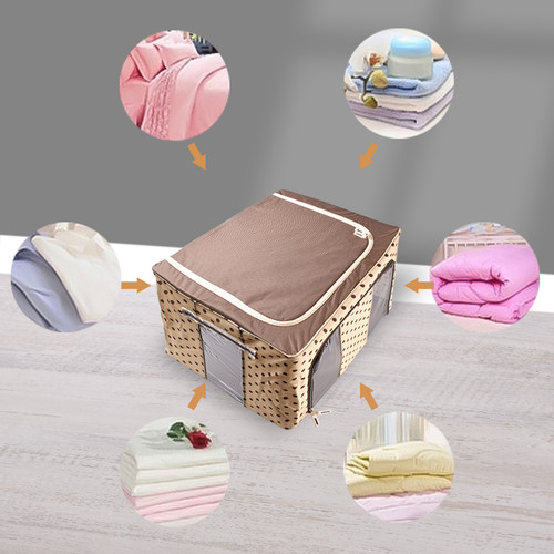 Storage Box SY-213 / Tempat Penyimpanan Serbaguna/Tempat Pakaian-Brown