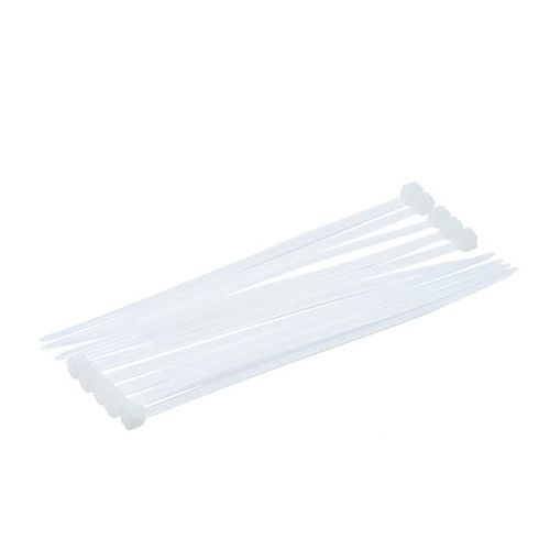 Kenmaster Cable Ties 3.6X30cmX50Pcs WHITE - 1 PACK