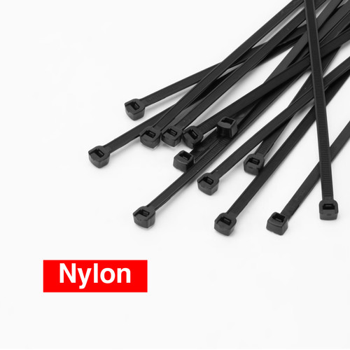 Kenmaster Cable Ties 3X10cmX100Pcs BLACK - 1 PACK