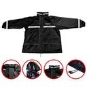 Jas Hujan Set - Jaket Celana AVATAR Pink - Ukuran L