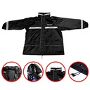 Jas Hujan Set - Jaket Celana AVATAR Dark Blue - Ukuran M