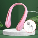 Kipas Angin Leher ISB /Portable Sport Lazy Neck Fan Kenmaster - KM-880