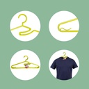 Kenmaster Gantungan Baju Warna Hanger H09 1 Set - Isi 5 Pcs