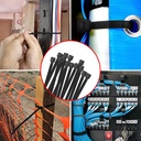 Kenmaster Cable Ties 3X10cmX100Pcs BLACK - 1 PACK