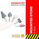 Kenmaster Mounted Stone - Batu Gerinda Set of 5 Pcs