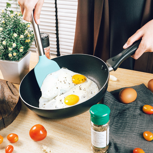 Vima Home Silicone Spatula + Stainless Cooking Set