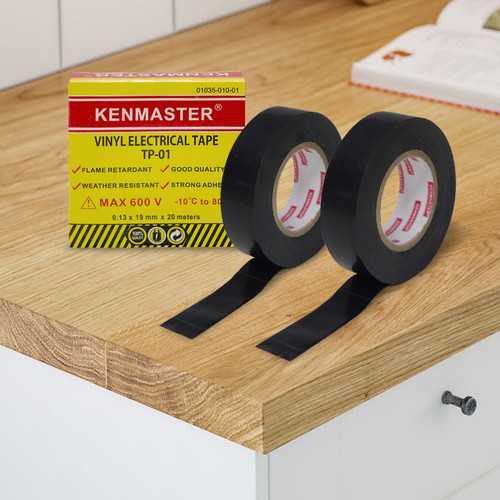 Kenmaster Isolasi Listrik TP01 20 Meter - 2 Buah