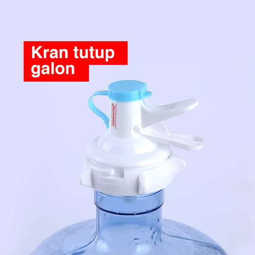 Kenmaster Tatakan Sandaran Galon / Dudukan Galon + Kran Tutup Galon