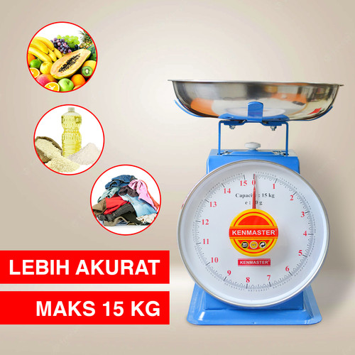 Kenmaster Timbangan Buah 15 Kg / Timbangan Sembako Serbaguna