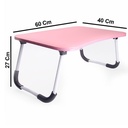 Meja Belajar Lipat / Meja Computer SY-CT-7 Pink / Meja Portable