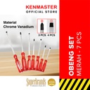 Xander Obeng Set 7 Pcs Merah - 7 PCS / SET