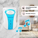 Kenmaster Door Bell Detail Kanan KM-008 - Bel Pintu Rumah / Wireless