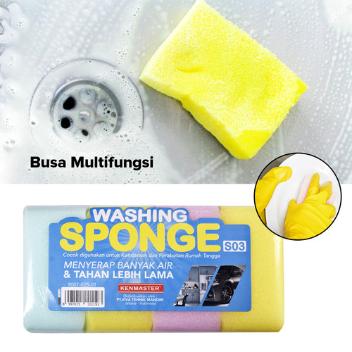 Kenmaster Busa Car Washing Kotak - 4 Pc (S03)