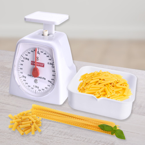 Kenmaster Timbangan Kue - Kapasitas 3 Kg Putih