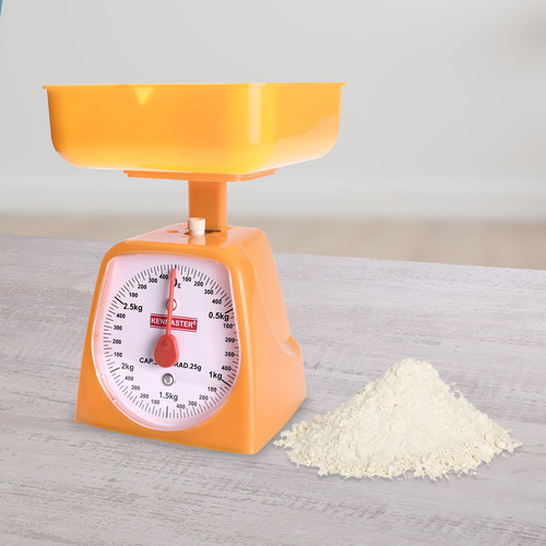 Kenmaster Timbangan Kue Kapasitas 3 Kg - Orange