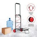Kenmaster Hand Trolley Cart KT-261 (Black) - Troli Multifungsi