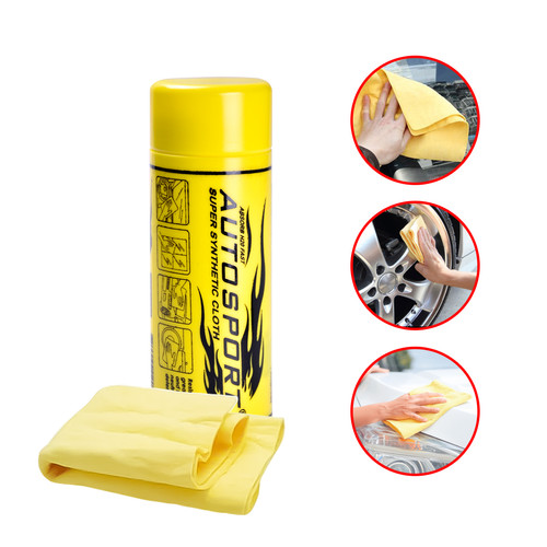 Plas Chamois Auto Sport Yellow