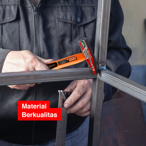 KENMASTER PALU TUKANG 300 GR ORANGE HANDLE